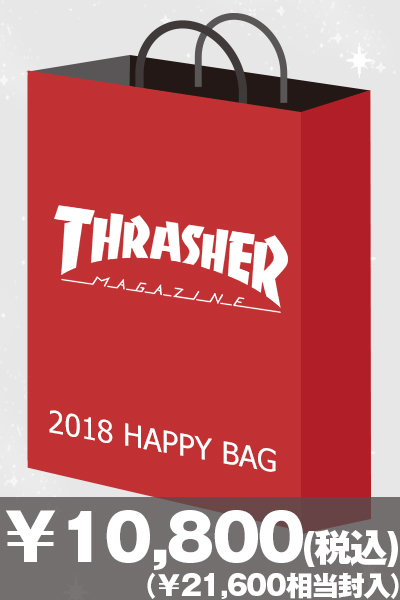 THRASHER 2018年 ゲキクロオリジナル福袋 10000