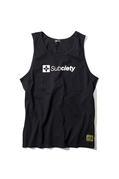 Subciety TANK TOP-THE BASE- BLACK
