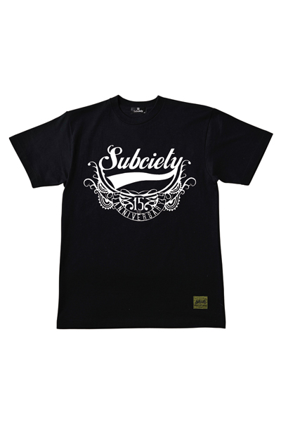 Subciety 15th GLORIOUS S/S - BLACK/WHITE