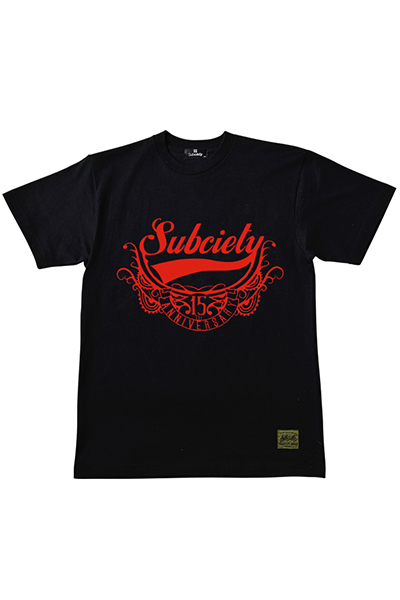 Subciety 15th GLORIOUS S/S - BLACK/RED
