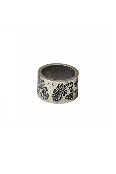 Subciety PAISLEY RING ANTIQUE SILVER