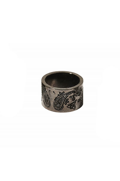 Subciety PAISLEY RING BLACK