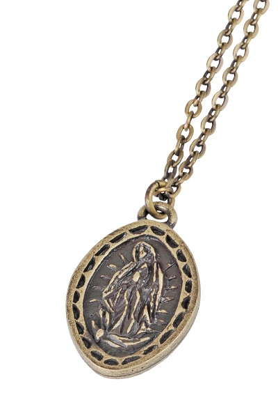 Subciety METAL NECKLACE -Guadalupe- A.GOLD