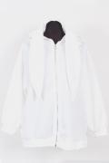 DXMOUVE(ドゥモーヴェ) ロングうさ耳ZIPパーカー WHITE