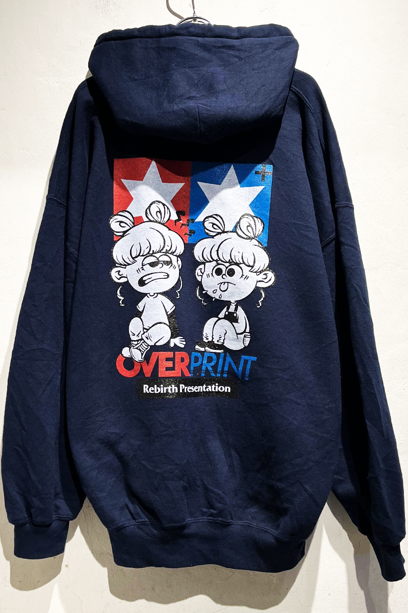 over print (オーバープリント) Rebirth shirts etc　A-2