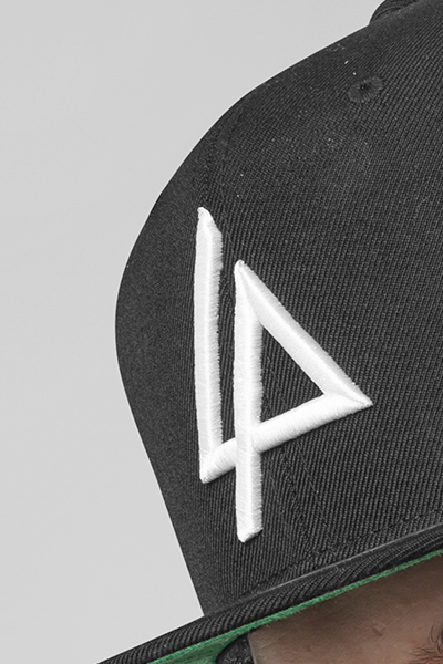 ロックファッション バンドグッズのgekirock Clothing Linkin Park Logo Snapback