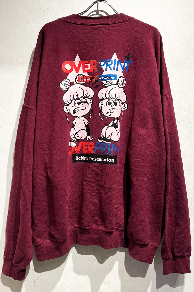 over print (オーバープリント) Rebirth shirts etc　A-5
