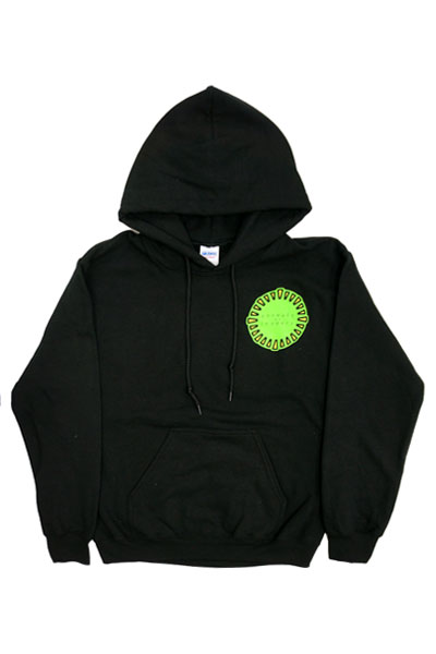 ANIMALS AS LEADERS Green Emblem Black Hooded Pullo