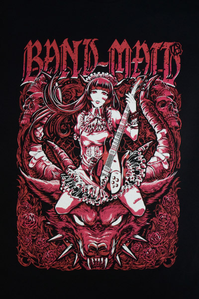 BAND-MAID 初期型ロゴTシャツ