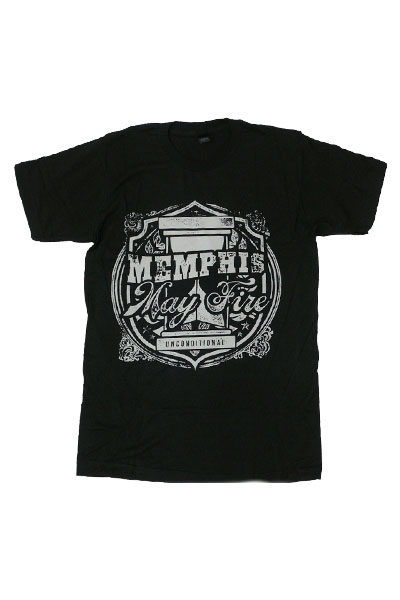 MEMPHIS MAY FIRE Hourglass Black T-Shirt