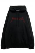 METALLICA UNISEX PULLOVER HOODIE: 40TH ANNIVERSARY SONGS LOGO