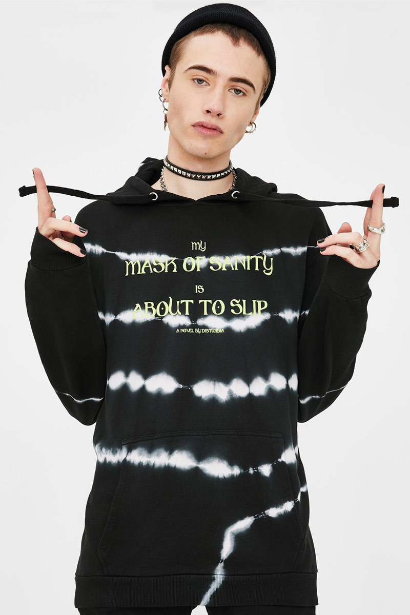 slipknot hoodie tie dye