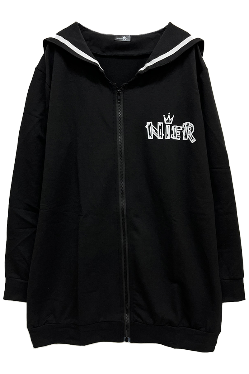 NieR BLACK PULLOVER PARKA と　ロンTセット