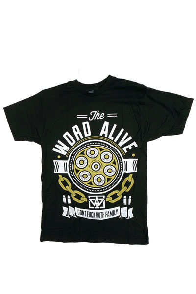 THE WORD ALIVE Bullets Black T-Shirt