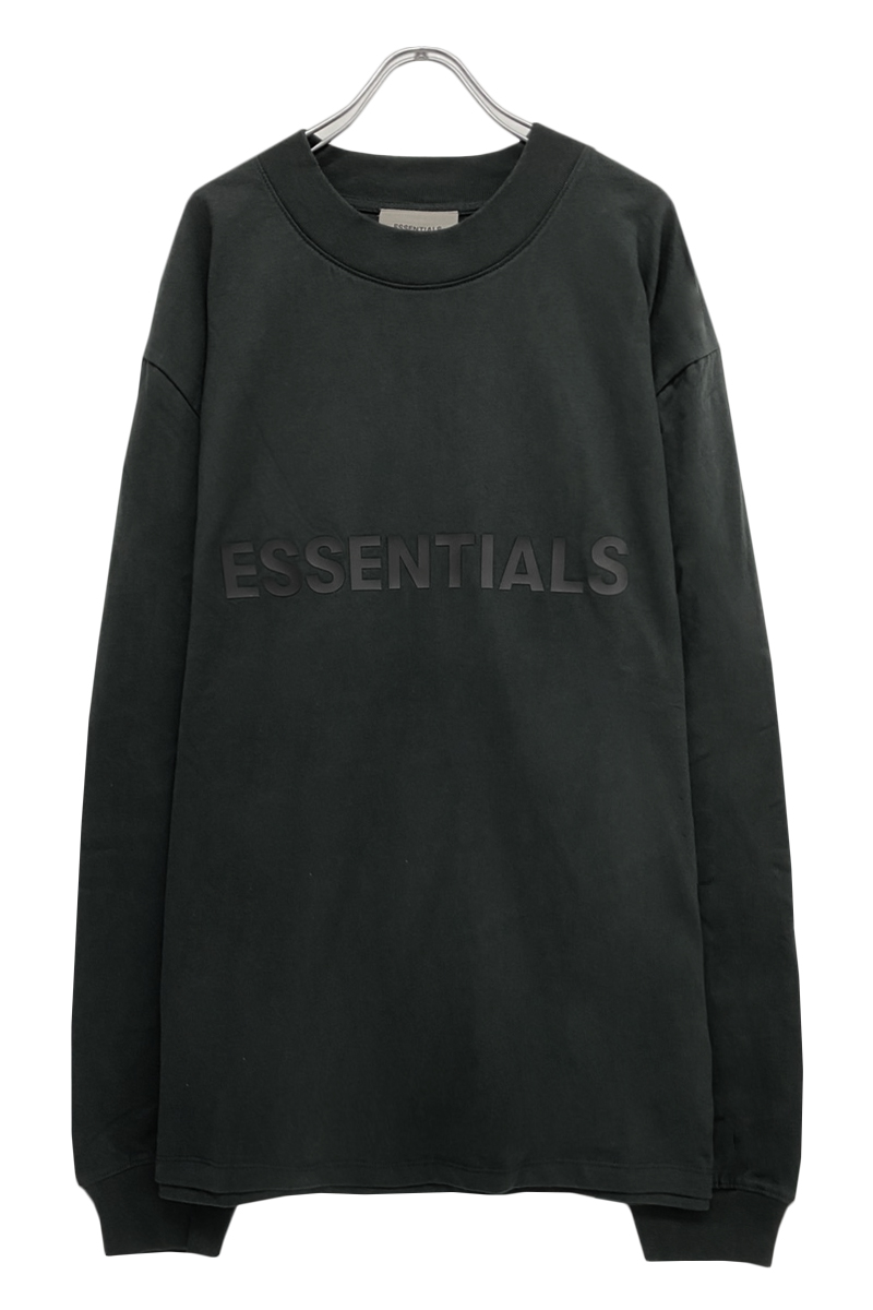 FOG ESSENTIALS  FRONT LOGO LS TEE BLACK