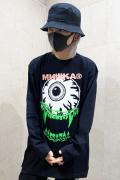 MISHKA STACKED LS TEE BLACK