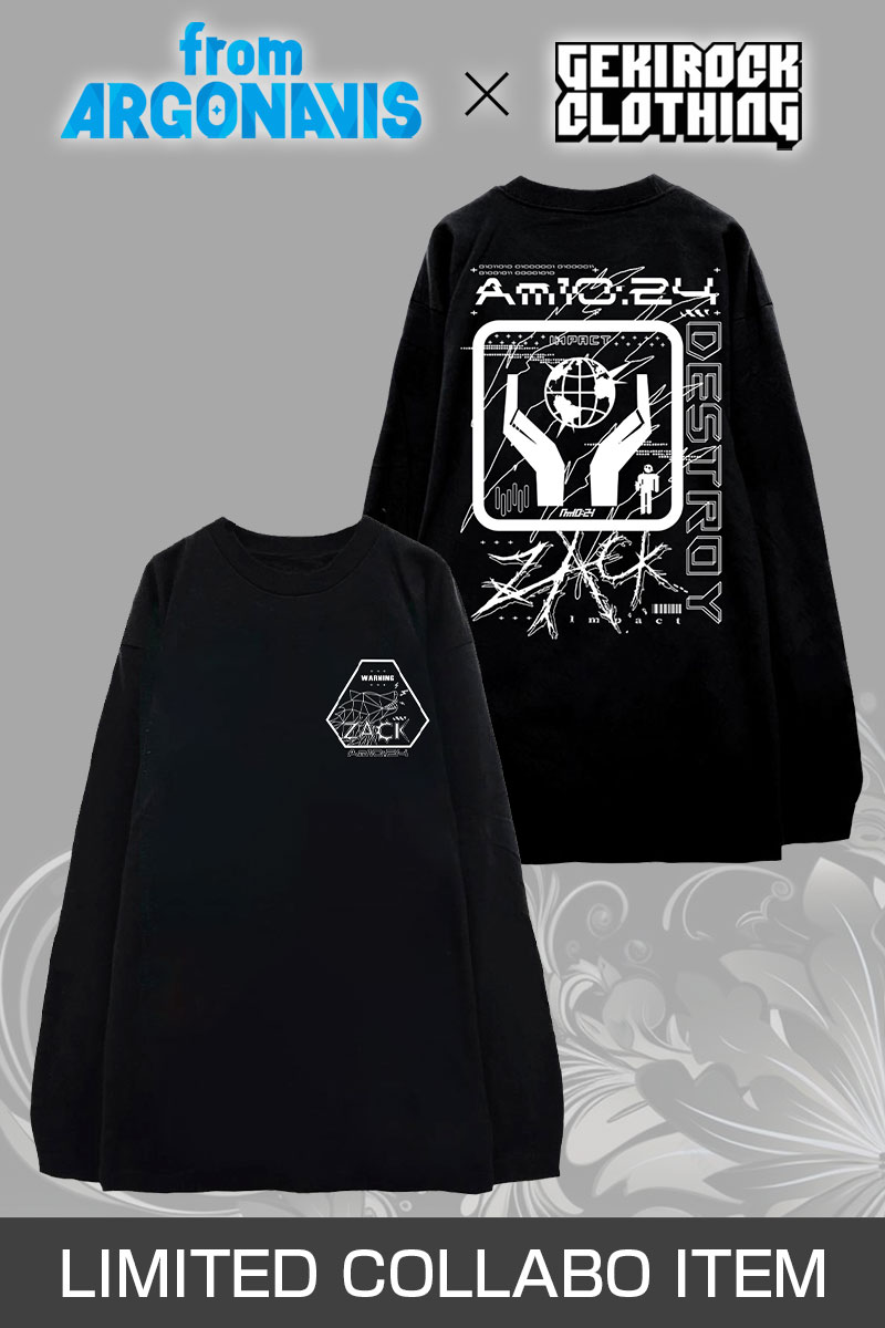 ZACK×Am10:24 コラボ・ロングスリーヴTシャツ