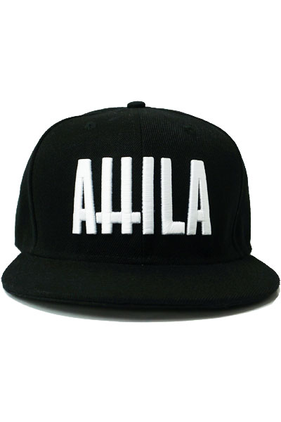 ATTILA Crosses Logo Black Snapback Hat