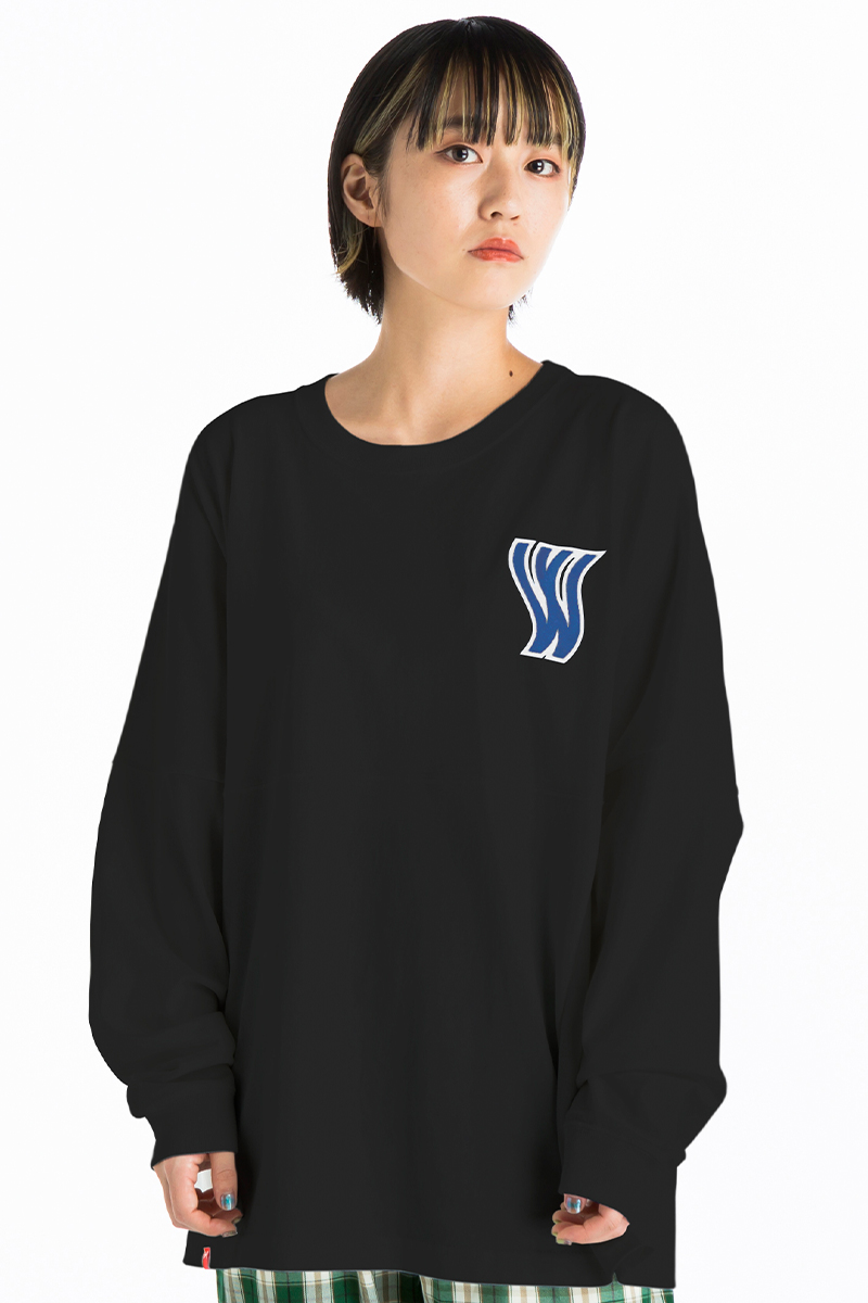 HEDWiNG “W”ave Longsleeve T-shit Black