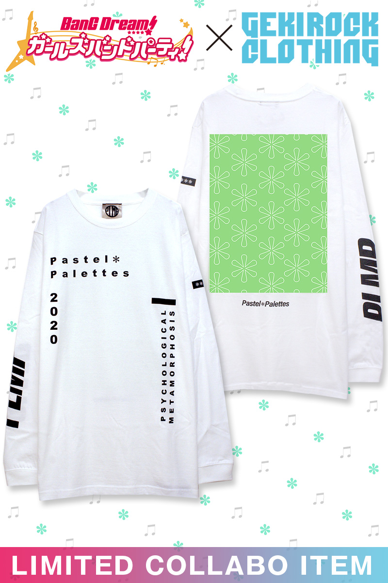 【バンドリ!×ゲキクロ 第4弾復刻】PSYCHOLOGICAL METAMORPHOSIS×大和 麻弥 コラボ 限定 L/S Tシャツ