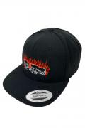 TOY MACHINE (トイマシーン) FLAME FIST BB CAP BLACK