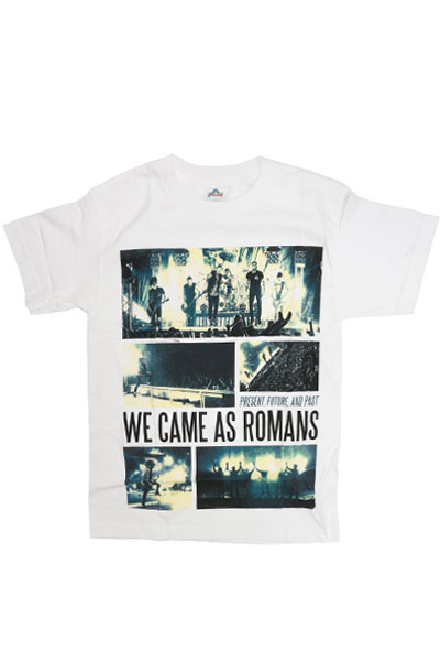 WE CAME AS ROMANS Collage White T-Shirt