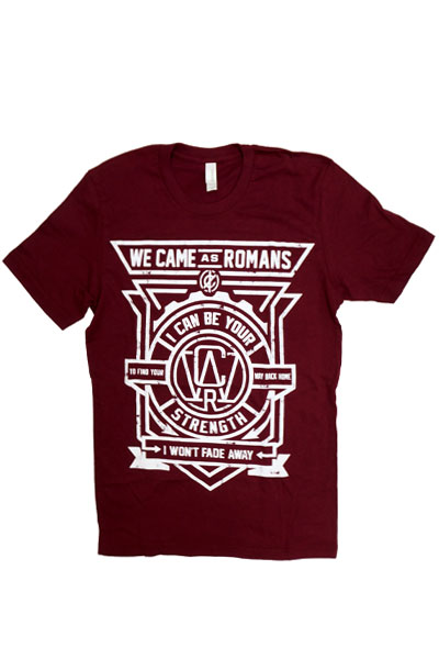 WE CAME AS ROMANS Conquer Maroon