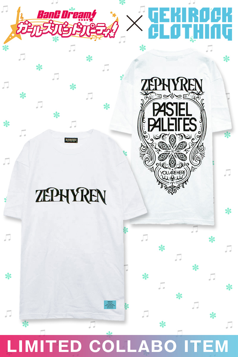 【バンドリ!×ゲキクロ 第4弾復刻】ZEPHYREN×氷川 日菜コラボ 限定 Tシャツ