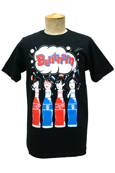 Bentham cokeTシャツ BLK