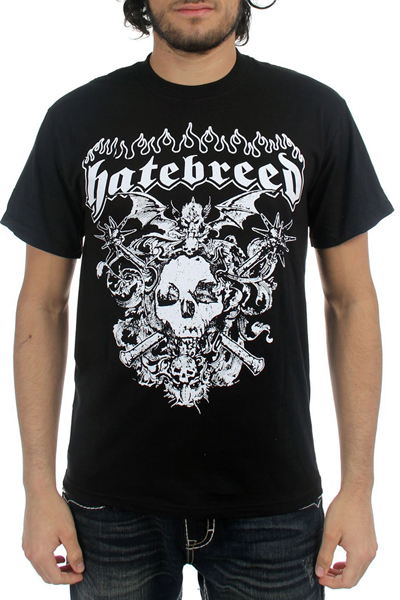 HATEBREED WINGED SKULL T-Shirt