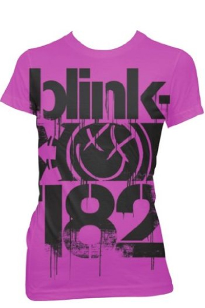 BLINK182 BARS Babydoll T-shirt