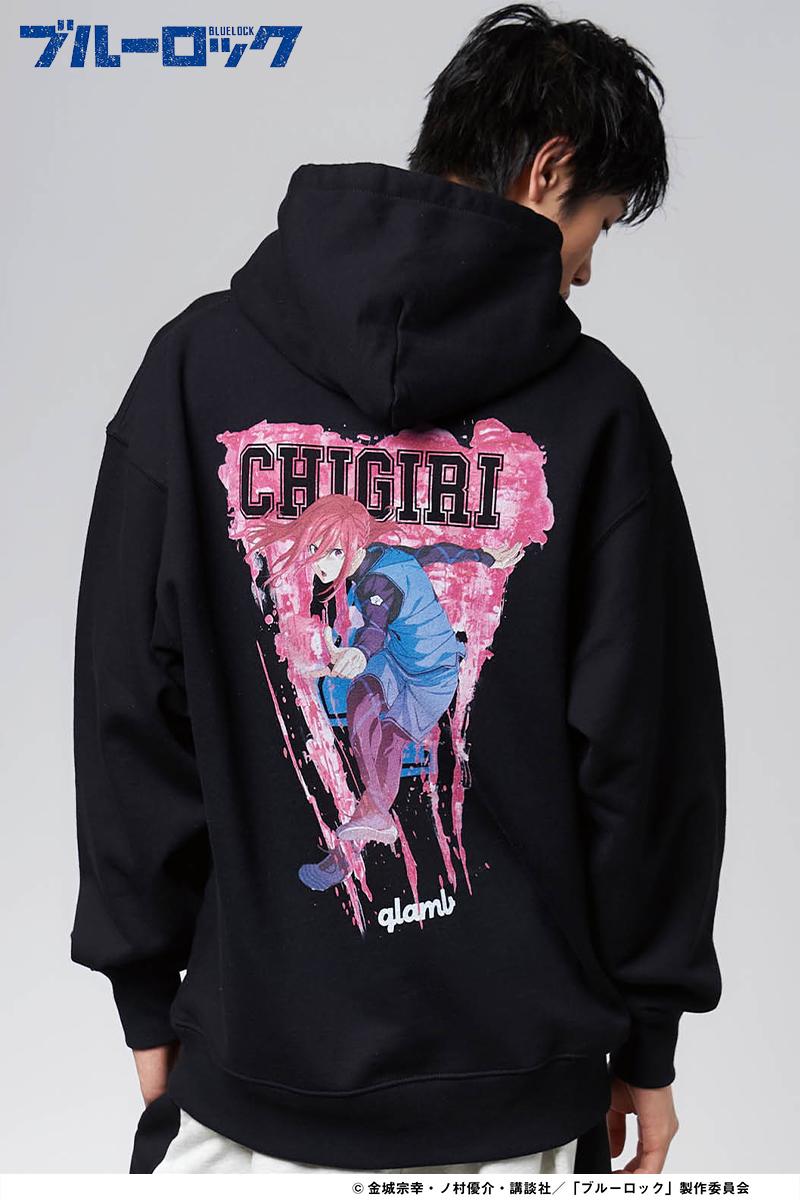 【予約商品】glamb (グラム) Chigiri Hyoma Hoodie BLACK