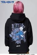 【予約商品】glamb (グラム) Nagi Seishiro Hoodie BLACK