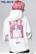 【予約商品】glamb (グラム) Itoshi Sae Hoodie WHITE