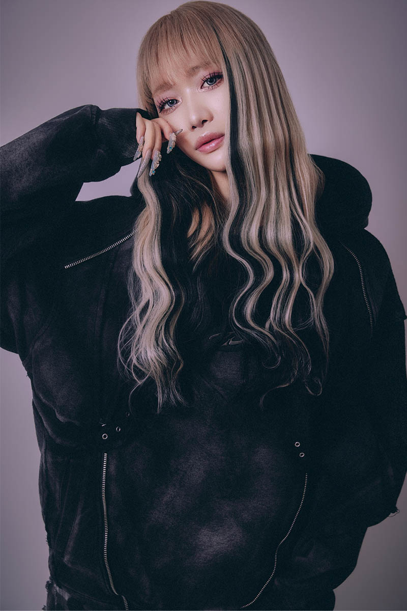 P.N UNDERGROUND(サイコ・ネーション・アンダーグラウンド) カービング切替パーカー - Wash Black