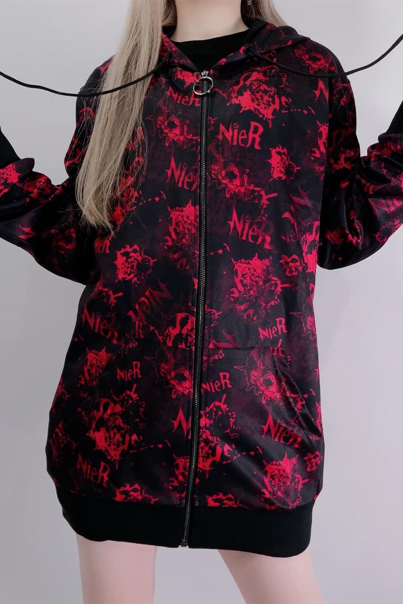 NieR (ニーア) RED HEART BEAT ZIP OUTER