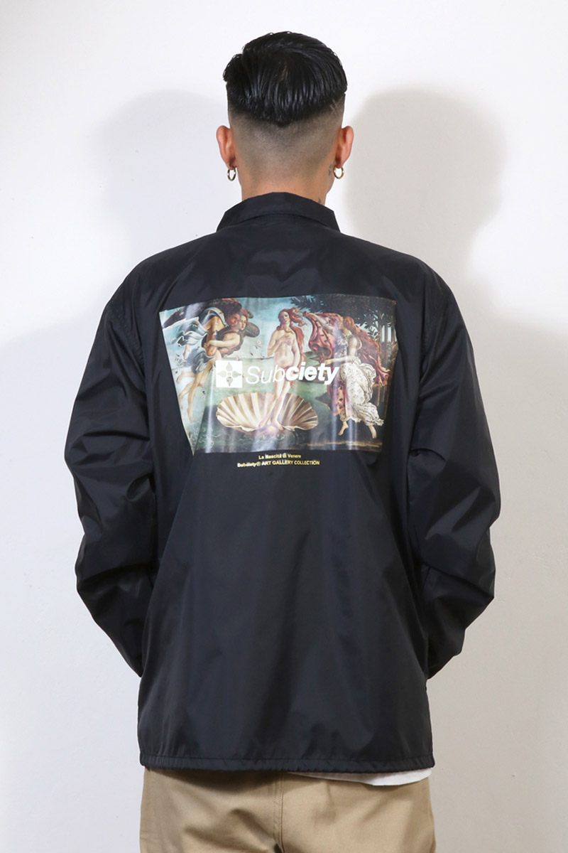 Subciety (サブサエティ) COACH JACKET-Venus- BLACK