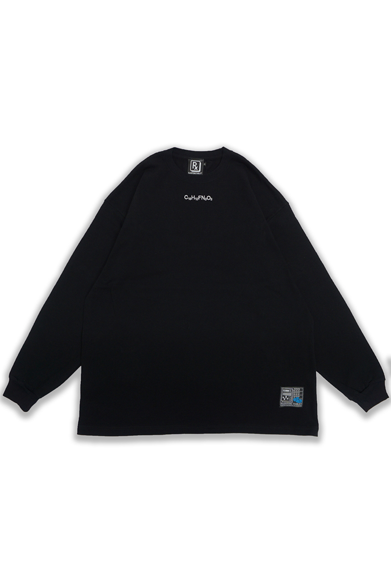 SLEEPING TABLET (スリーピングタブレット) 2mg [ HEAVY WEIGHT LONG SLEEVE ] BLACK