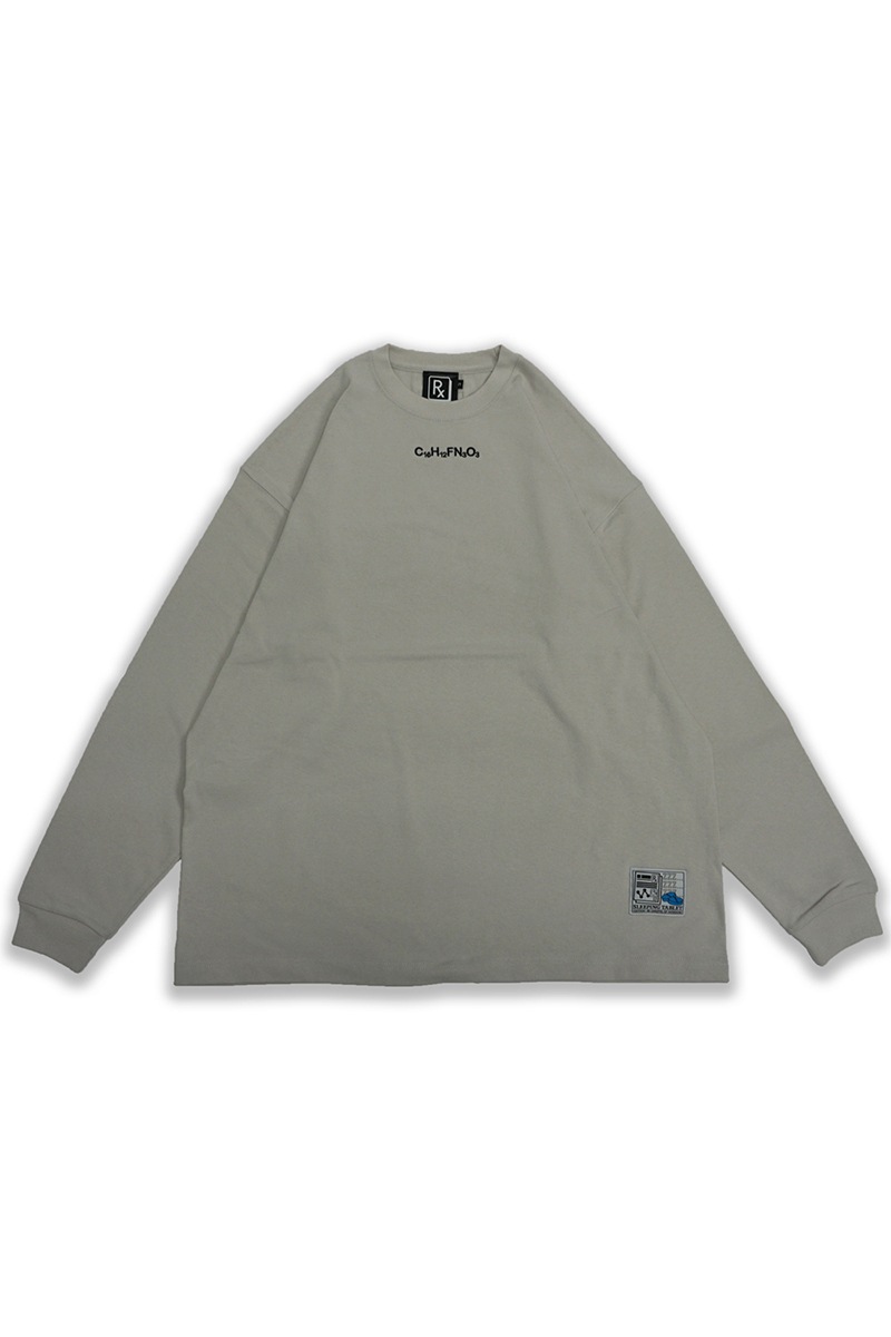 SLEEPING TABLET (スリーピングタブレット) 2mg [ HEAVY WEIGHT LONG SLEEVE ] FROST GRAY