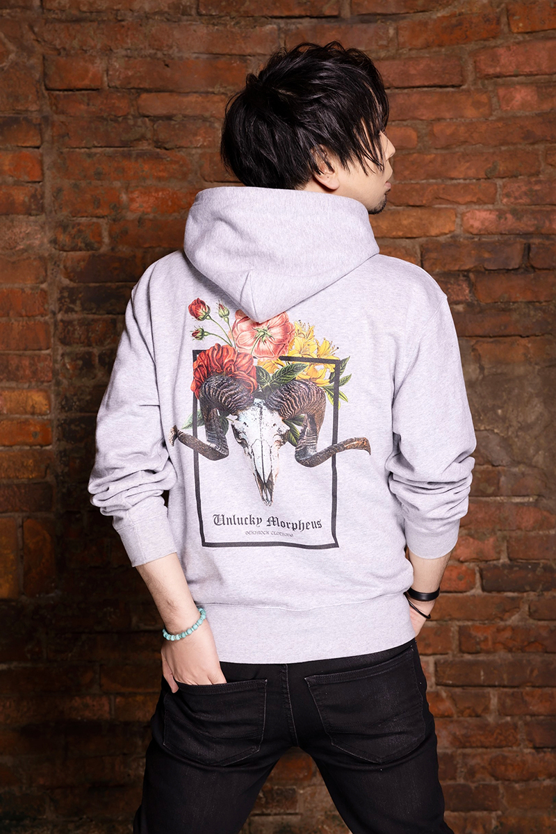 Unlucky Morpheus×GEKIROCK CLOTHING 限定コラボ・パーカー