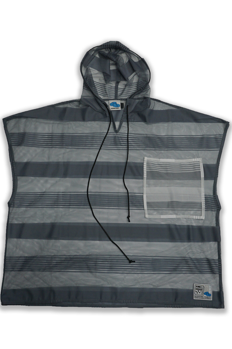 SLEEPING TABLET (スリーピングタブレット) KINDER [ SHEAR HOODED SLEEVELESS ] GRAY