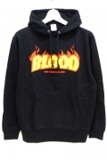 HER NAME IN BLOOD FIRE LOGO PULLOVER