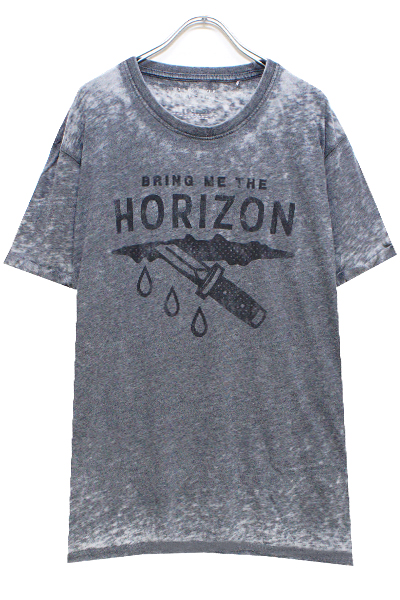 BRING ME THE HORIZON WOUND WITH BURN OUT FINISHING charcoal