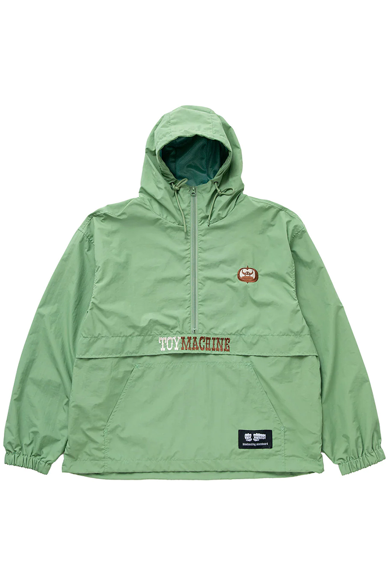 TOY MACHINE (トイマシーン) MATOKIE MONSTER ANORAK PARKA L.GREEN