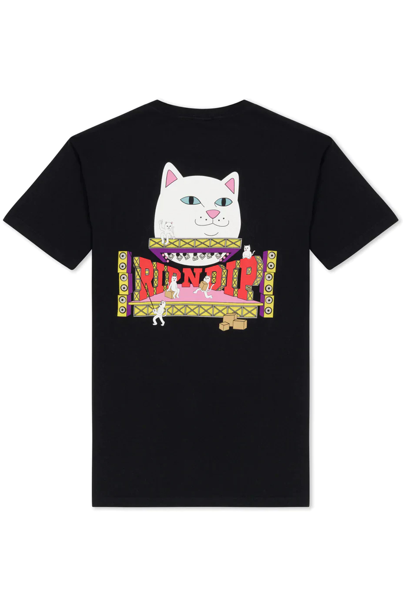 RIPNDIP (リップンディップ) Ripndip Stage Tee Black