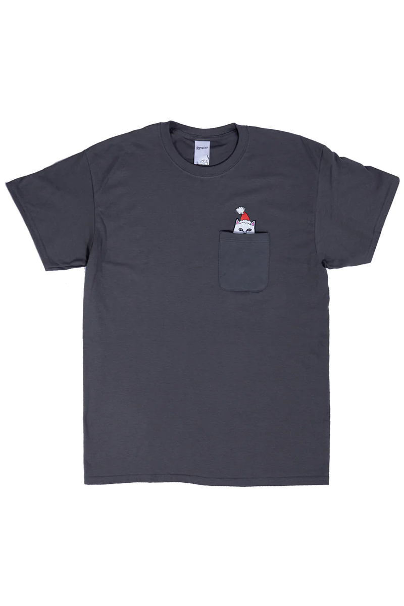 RIPNDIP (リップンディップ) Lord Santa Pocket Tee Black