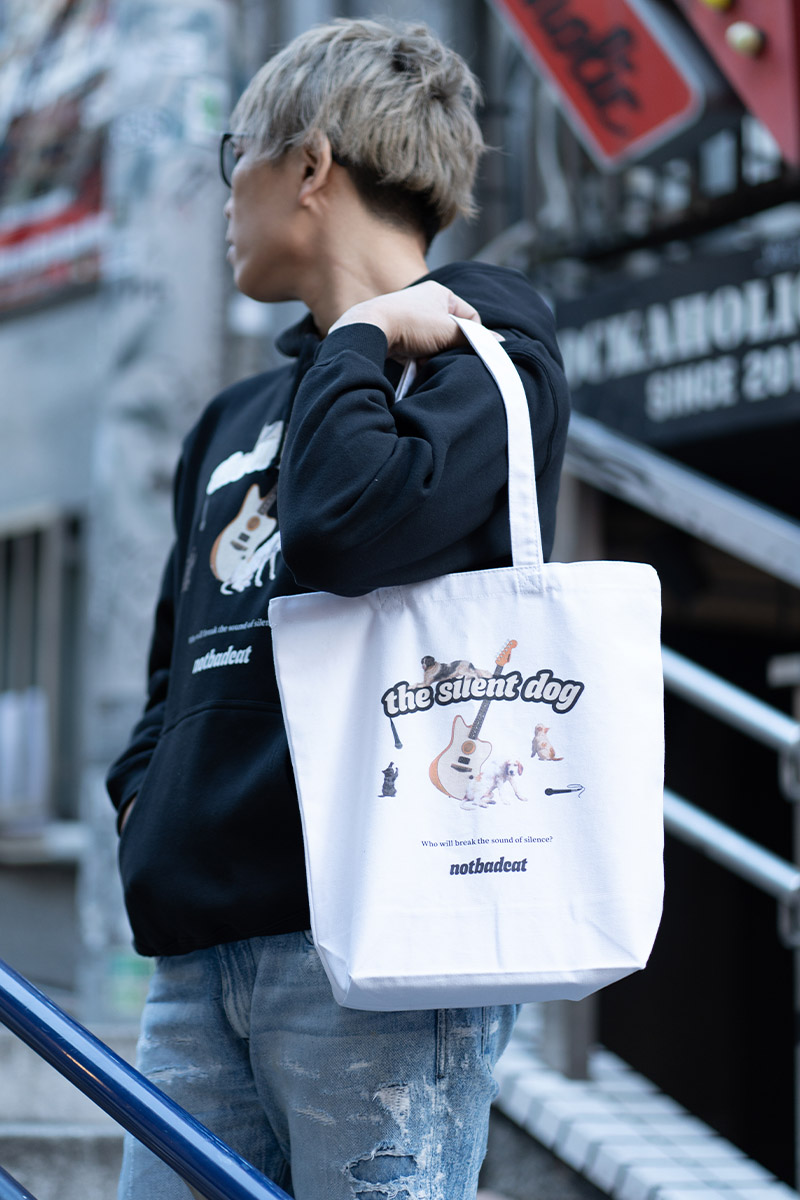 THE SILENT DOG × NOTBADCAT × GEKIROCK CLOTHING 限定コラボ Tote Bag