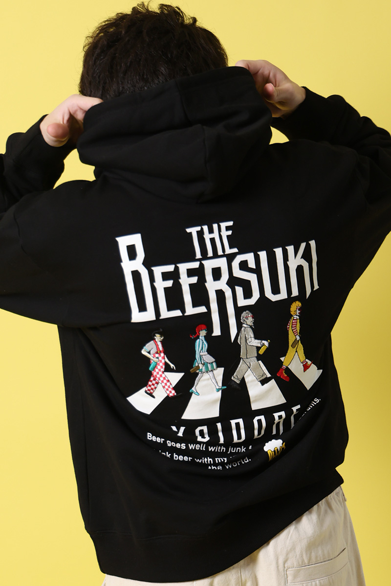 YOIDORE (ヨイドレ) BEERSUKI パーカー