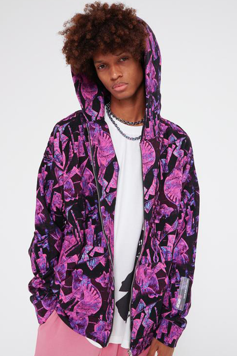 SUPPLIER (サプライヤー) TINPLATE ZIP HOODIE PURPLE