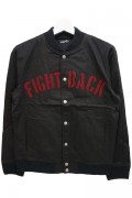 NineMicrophones TEAM JKT -FIGHT BACK- BLK/BUR